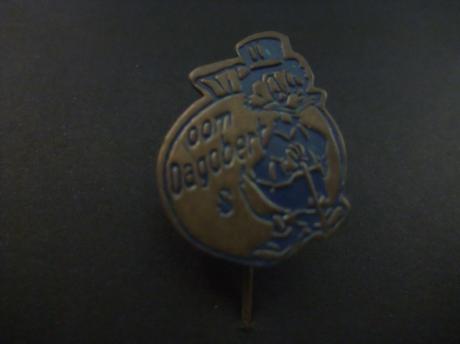 Oom Dagobert rijk figuur uit de Donald Duck blauw